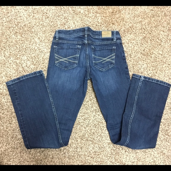 Aeropostale Chelsea boot cut jeans size 3/4 REG - Picture 2 of 3